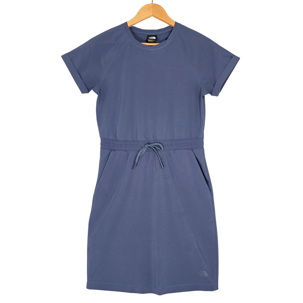 The North Face Women's Never Stop Wearing Lightweight Casual Travel Dress Blue S